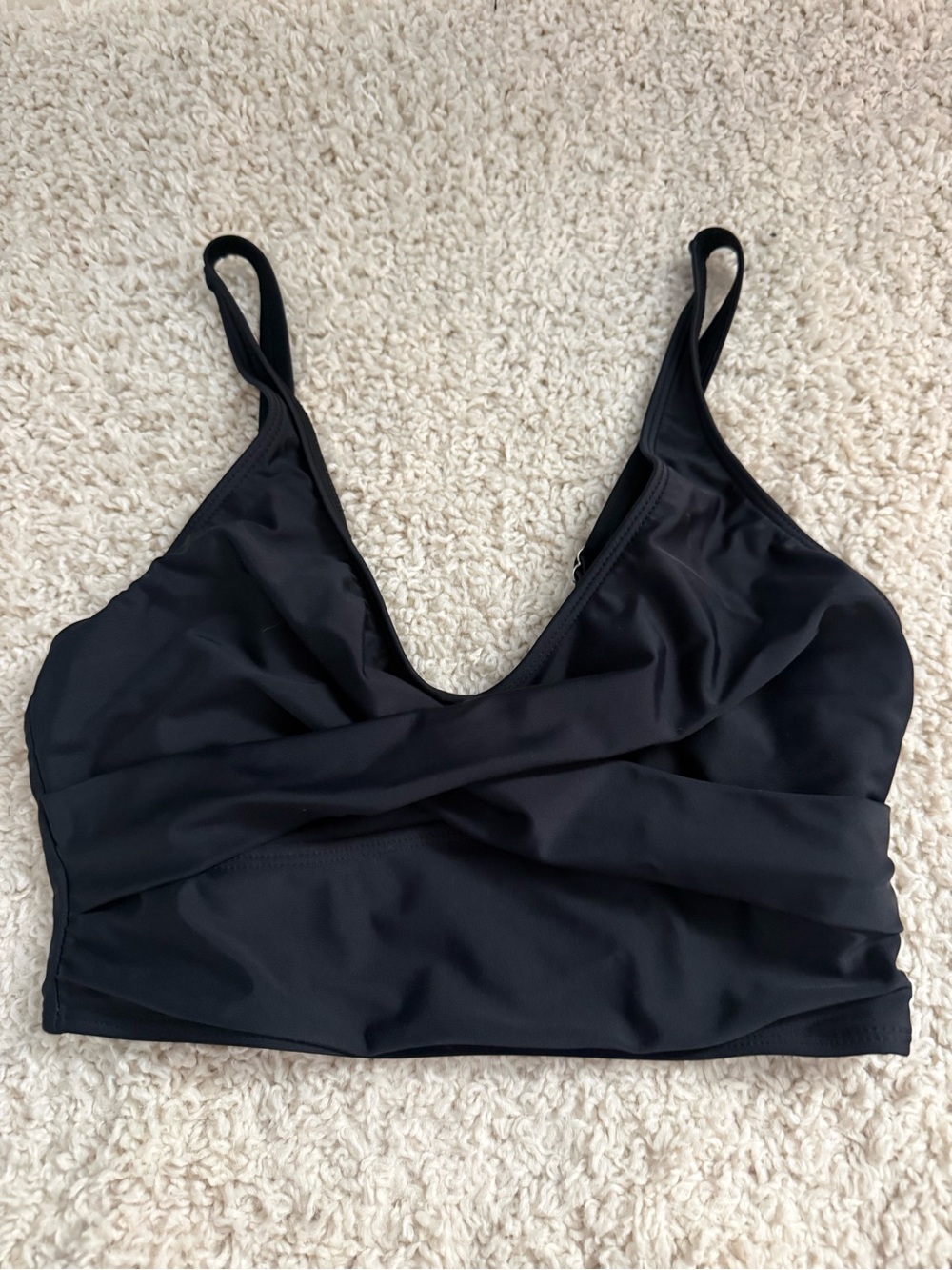 Zaful Black Bikini Top